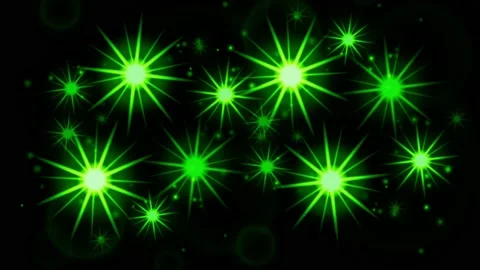 Green light and lens flare. Stock Footage 163087547