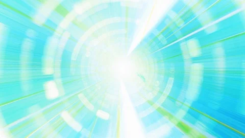 Green light animation Stock Footage 117094268