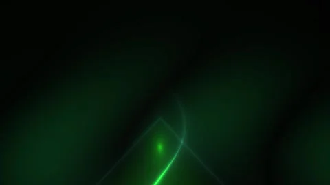 Green light beam in dark background. Stock Footage 337514749