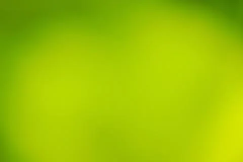 Green light blur background with copy space . Stock Photos
