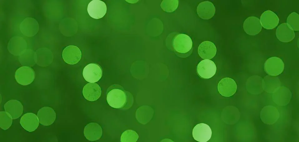 Green light  bokeh background or texture Fotos de archivo