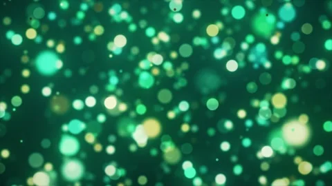 Green Light Bokeh Stock Footage 309894709