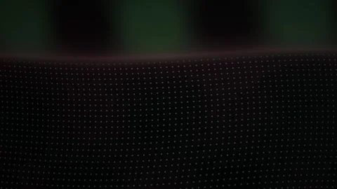 Green light on dark background screen. Stock Footage 340033257
