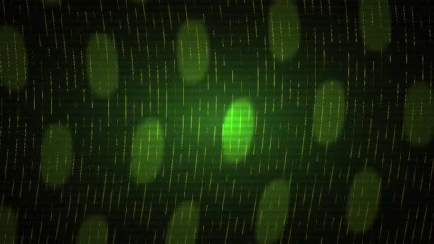 Green light on dark background screen. Stock Footage 340033344