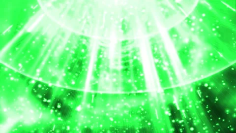 Green light down animation background Video stock 145863628