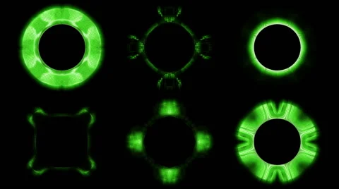 Green light effects Stock-Footage 53068054