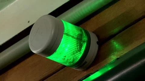 Green Light Video stock 8970520