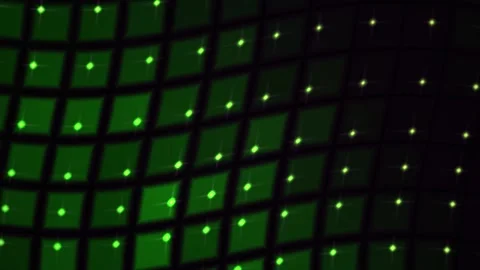 Green Light Grid Pattern Background. Stock Footage 334531848