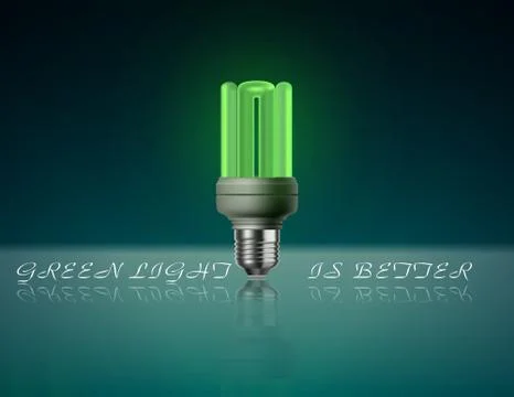 Green Light Stock Illustration