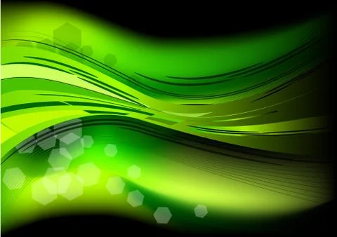Green light Illustrazione stock