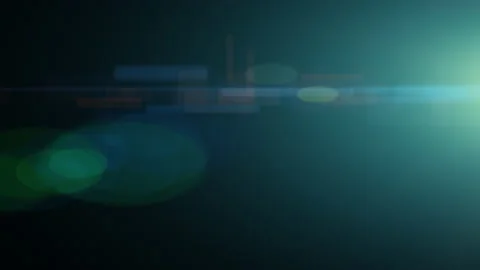 Green Light Leak Master Prime Lens Flares Glowing isolated on a black background Stock Footage 153109158