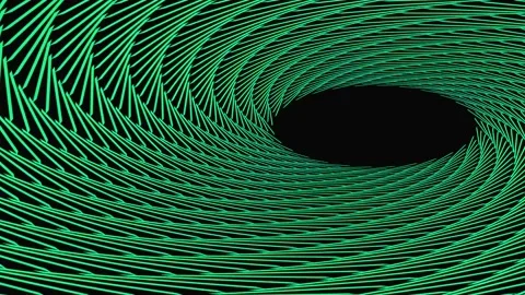 Green light loop background in 4k. Stock Footage 201005975