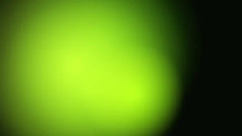 Green Light Orbs Pulsating Gently With Soft Bokeh In Dark Background Cinema.. Stock Footage 340940939