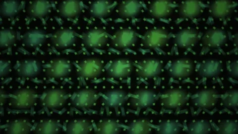 Green light pattern on dark background. Stock Footage 340033371