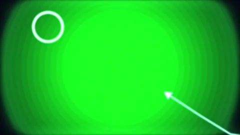 Green light pulse expanding with subtle circle highlights and motion graphi.. Video stock 340940946