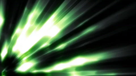 Green Light Ray HD Loop Stock Footage 493561