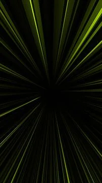 Green light rays Stock Illustration
