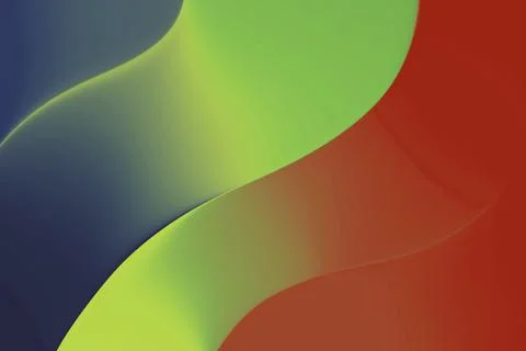 Green light red teal vibrant gradient background Stock Illustration