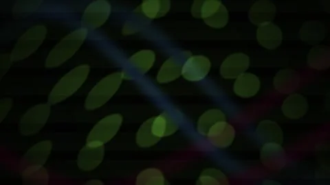 Green Light Spots Colorful Abstract Background for Club Party Events Stock Footage 343720336
