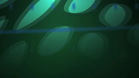 Green light spots on dark background with blue line. Stock Footage 337476581