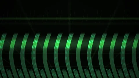 Green light technology background design. Stock Footage 340033536