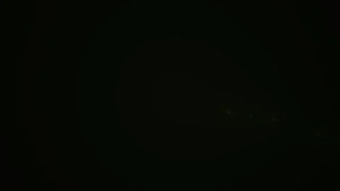 Green Light Trail Forms a Glowing Spiral Path on a Dark Background for Tech.. Stock Footage 343720345