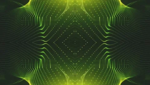 Green lighting animation background 4k Stock Footage 172008267