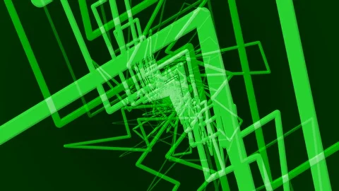 Green Lightning Bolt Zoom Stock Footage 100447820