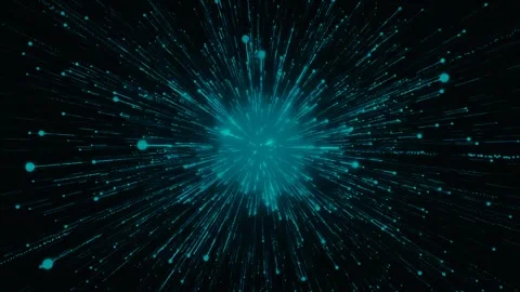 Green Lights Lines Burst Animation  Stock Footage 240340582