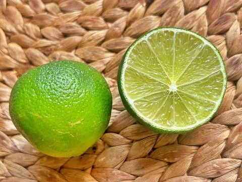 Green lime Stock Photos