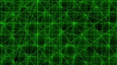 Green line, abstract loop motion background Vidéo 38194789