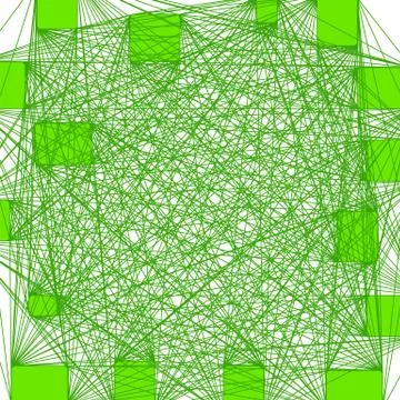 Green Line Background Stock Illustration