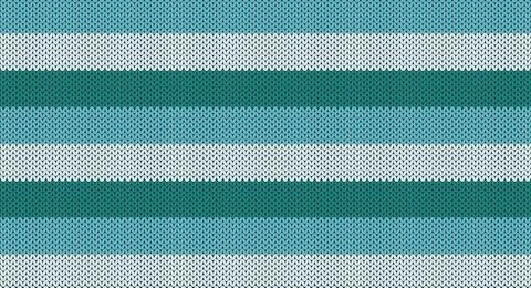 Green line knitted pattern, Festive Sweater Design. Seamless Knitted Pattern Stock Illustration