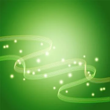 Green lines abstract background イラスト素材