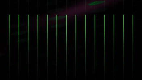 Green lines on black background with white. Stock Footage 336702254