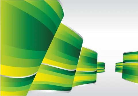 Green lines Stock Illustration