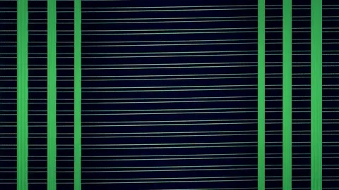 Green lines motion background video Stock Footage 71157137