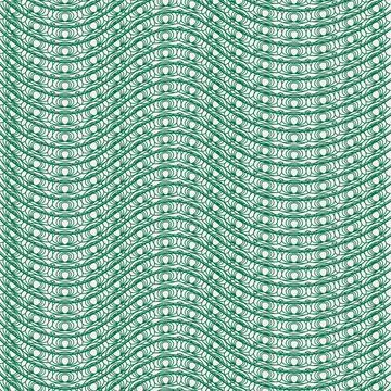Green lines pattern abstract vector design Stock Illustration