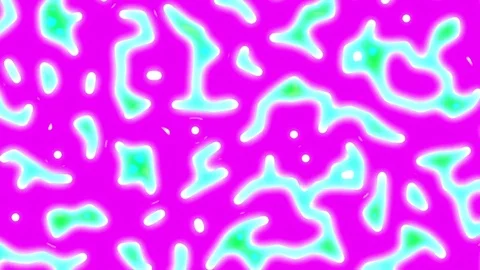 Green Liquid Droplets Fluid Psychedelic Abstract Motion Background Loop Stock Footage 69789247