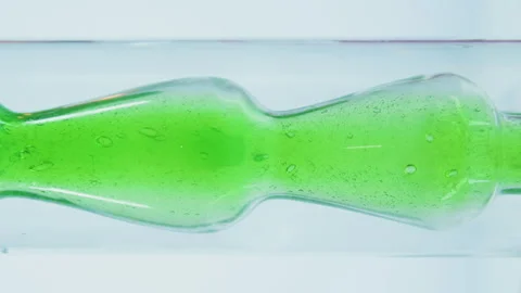 Green liquid. Stock Footage 242753617