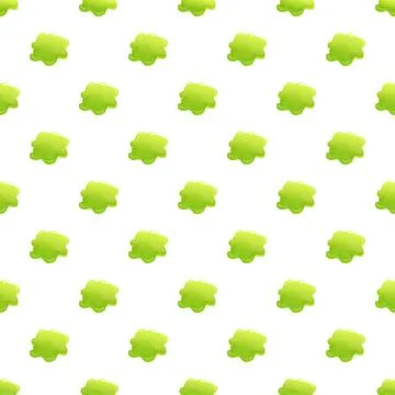 Green liquid slime splash seamless cartoon pattern Stock Illustration
