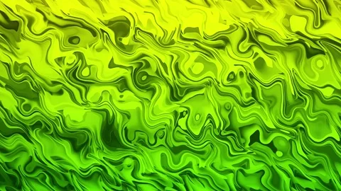 Green Liquid Smooth Abstract Background Stock Footage 135815096