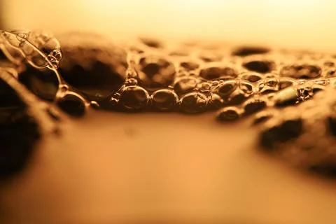 Green liquid surface, science abstraction Stock Photos