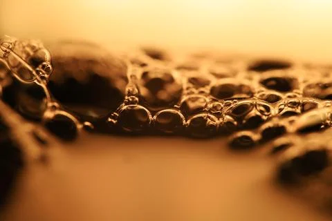 Green liquid surface, science abstraction Stock Photos