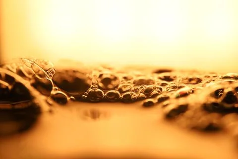 Green liquid surface, science abstraction Stock Photos