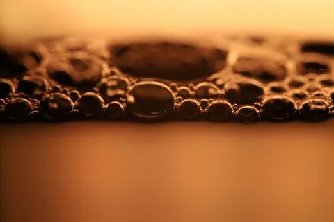 Green liquid surface, science abstraction Stock Photos