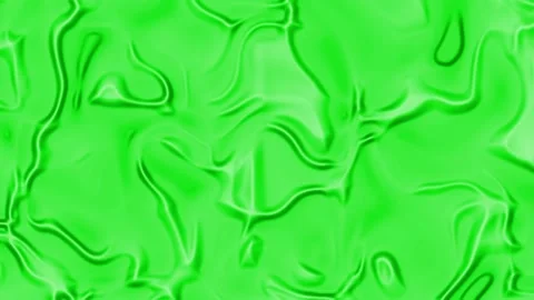 Green liquid swirls create an abstract flowing pattern. Stock-Footage 296167153