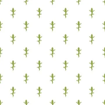 Green lizard patterned seamless repeating background texture Stock Illustration
