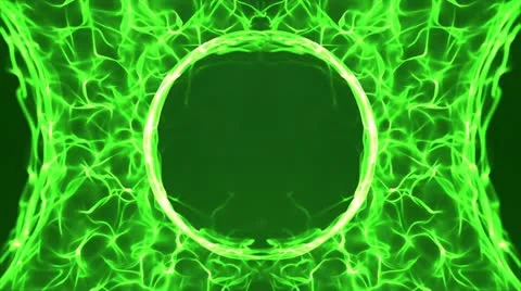 Green Logo BG Stock Footage 11632633