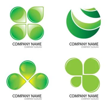 Green logo2 Stock Illustration